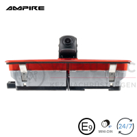 AMPIRE achteruitkijkcamera, FIAT Doblo 2, OPEL Combo D (met vleugeldeuren)