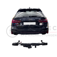 Nachrüstsatz schwenkbare Original Audi Anhängerkupplung für Audi A6 4A, für Fahrzeuge ohne Luftfahrwerk, 4K0092160M