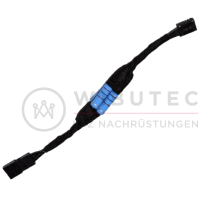Resistor adapter for LED license plate lighting in Audi...