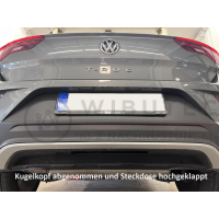 VW detachable tow bar retrofit kit for VW T-Roc A11 and D11 (also for vehicles with SFD2)