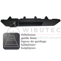 Retrofitset achteruitrijcamera incl. aansluitinterface voor Mercedes CLA C117 met NTG4.5 & Audio20