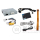 AHD/CVBS-camera-video-interface voor Citroën, Opel, Fiat, Peugeot en Toyota met PSA AIO All-in-One-headunit en 10,25-inch Bosch-monitor