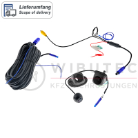 Retrofit kit rear view camera including connection interface for VW Caddy SB with tailgate (commissioning possible without coding)