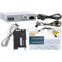 Retrofit kit rear view camera including connection interface for VW Caddy SB with tailgate (commissioning possible without coding)