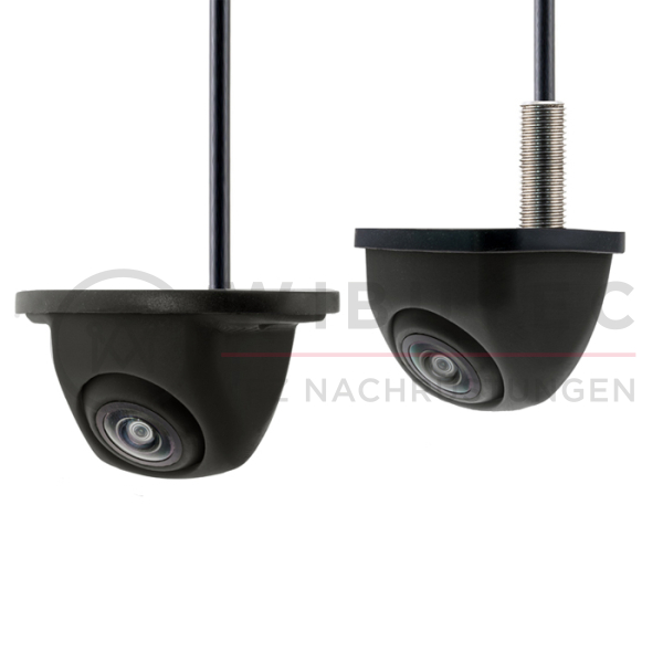 AMPIRE Multimount Reversing Camera (AHD 1080P 25fps / CVBS NTSC) 150°, 8m Cable, Black