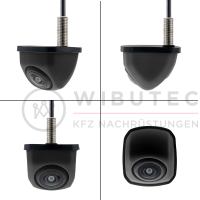 AMPIRE Multimount Reversing Camera (AHD 1080P 25fps / CVBS NTSC) 150°, 8m Cable, Black