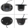 AMPIRE Multimount Reversing Camera (AHD 1080P 25fps / CVBS NTSC) 150°, 8m Cable, Black