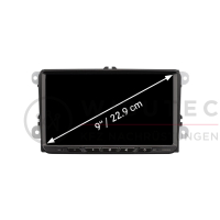 Zenec Z-E2065 2-DIN 9-inch car radio with CarPlay and...