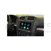 Zenec Z-E2065 2-DIN 9-inch car radio with CarPlay and Android Auto for many VW, Seat, and Skoda models