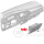 VW Caddy SB Glove Compartment Retrofit Kit for Vehicles with Storage Compartment