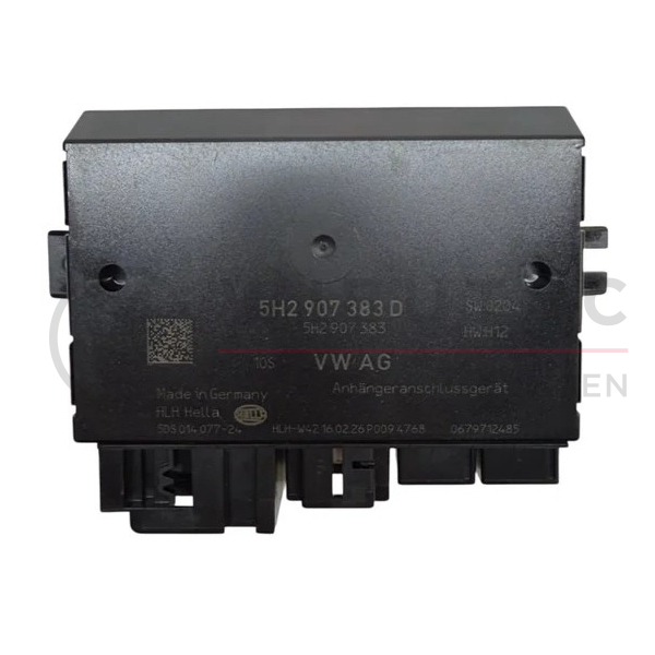 5H2 907 383 D VW, Audi, Seat, Skoda towbar control unit for swiveling trailer hitch