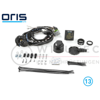 Trailer coupling electrical kit 13-pin, also for vehicles...