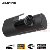 AMPIRE 1-channel dashcam with 4K resolution, Wi-Fi, and included 32GB SD card