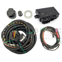 Genuine VW towbar electrical kit with 13-pin socket for...