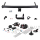 Oris detachable tow bar incl. vehicle-specific 13-pin TowTec electrical kit for VW ID. Buzz Bus