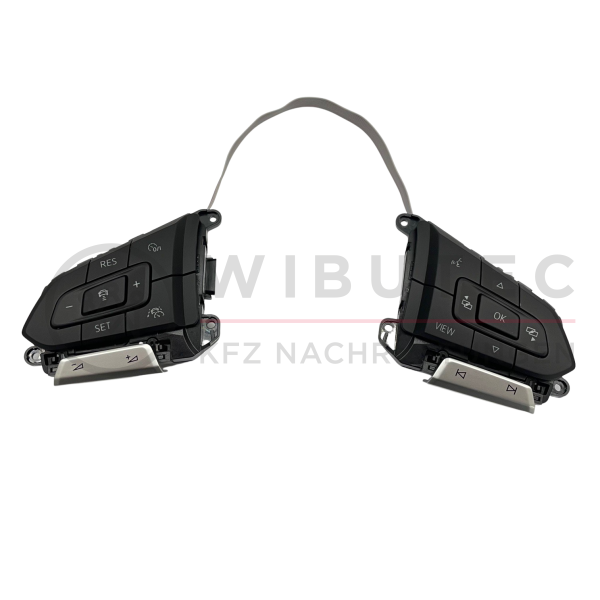 VW Steering Wheel Buttons 3G0959442K ACC Buttons for Multifunction Steering Wheel (without DSG Paddle Shifters)