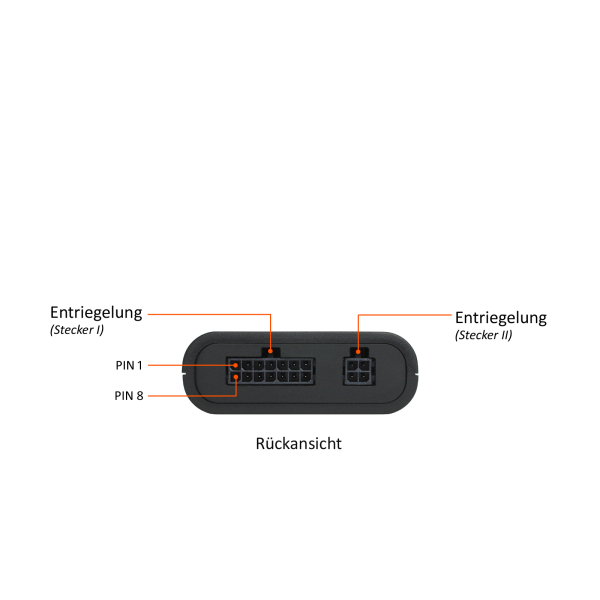 GSM Fernbedienung für VW Touran Standheizung und T90 / T91 Fernbedienung ab  Werk (Plug & Play Erweiterungsset)