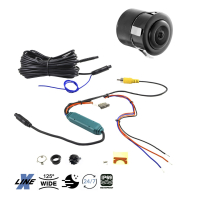 Rear view camera for Porsche Panamera (like original Porsche including button for tailgate)