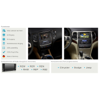 Multimedia-interface voor CHRYSLER/DODGE/JEEP met TV-vrij, RFK