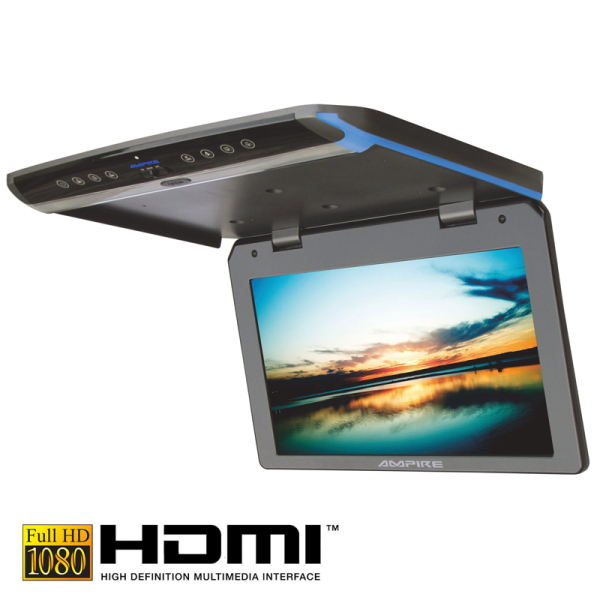 AMPIRE Full-HD Deckenmonitor 39.6cm (15.6) mit HDMI-Eingang