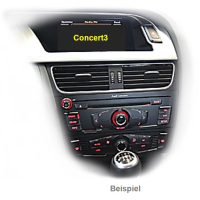Video feeder for AUDI A4, A5, Q5 with 6.5 monitor, Radio Concert + Symphony