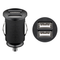 AMPIRE USB-Ladeadapter Duo 12/24V > 2x USB (max. 2.1A)