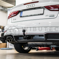 Nachrüstung einer Anhängerkupplung im Audi A3...