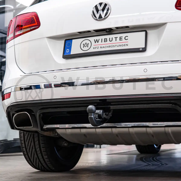 Retrofitting a trailer hitch in the VW Touareg 7P (complete including coding)