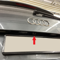Zestaw doposażeniowy oryginalnej kamery cofania Audi do Audi Q7 4L