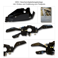 Retrofit of original Audi cruise control in Audi A3 8V