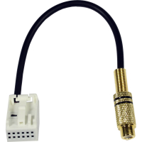 Cable adapter cinch socket > Quadlock insert white 12p
