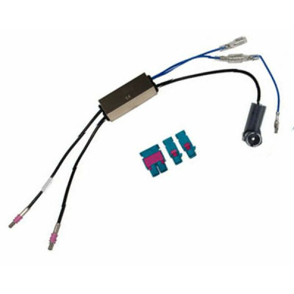 Phantom adapter double FAKRA socket - ISO plug