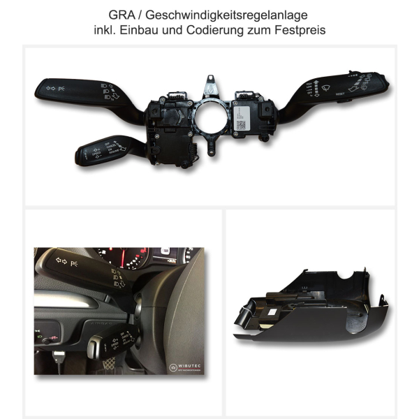 Retrofitting original Audi GRA / cruise control in the Audi A5 8T Audi A5 Coupe, Sportback, Cabrio