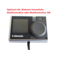 Kit upgrade de chauffage dappoint en chauffage dappoint pour VW Caddy 2K - avec télécommande Webasto T99 -