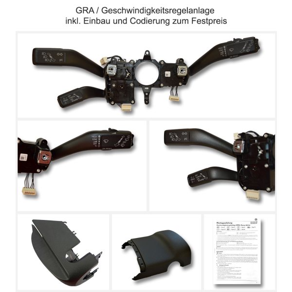 Дооснащение GRA / круиз-контролем (система круиз-контроля) в VW Sharan 7N Facelift (с 05/2015)