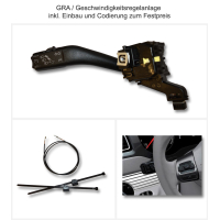 Nachrüstung original Volkswagen GRA / Tempomat im VW...