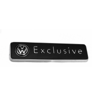 VW exclusief opschrift / embleem
