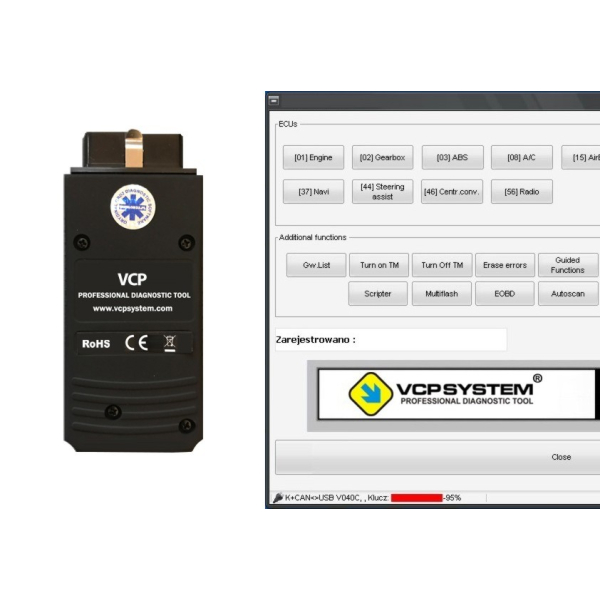 VCP VAG Kan Professionele Diagnose V 2.0