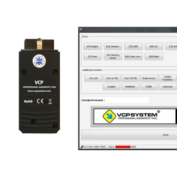 VCP VAG peut diagnostic professionnel V 2.0