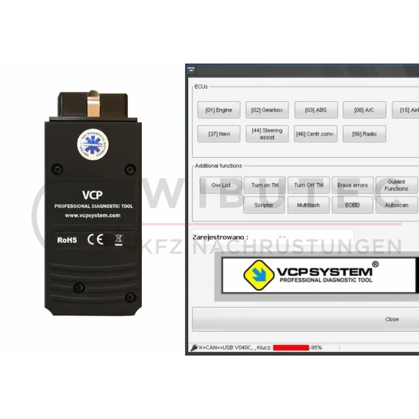 VCP VAG Kan Professionele Diagnose V 2.0