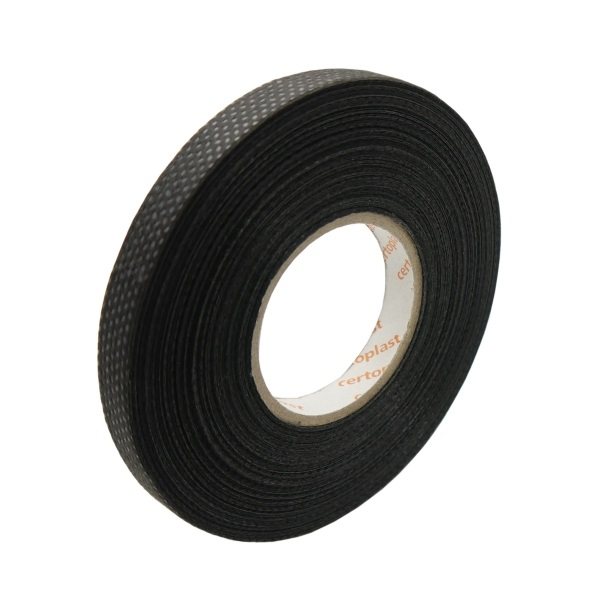 Tape fleece Certoplast type 538, roll a 25m 9mm wide, fabric tape adhesive tape fleece