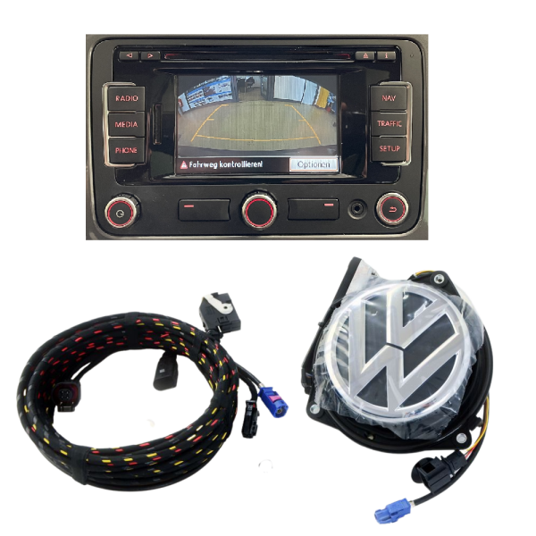 Kit retrofit VW Passat CC per telecamera di retromarcia
