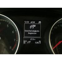 VW Tiguan AD1 Nachrüstsatz GRA Geschwindigkeitsregelanlage für Fahrzeuge mit MFL bis Produktionsdatum 30.07.2018