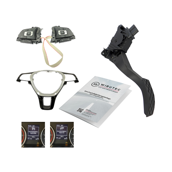 VW Touran 5T retrofit kit GRA cruise control system for vehicles with MFL up to production date 30.07.2018