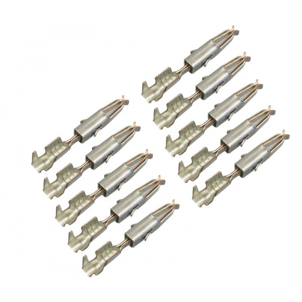 Mini ISO Kontakt Buchse Mirco Timer II, 0,50²-1,00², Autoradio, HiFi, Navi, im 10er Set