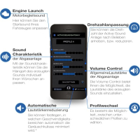 AUDI A6 A7 4G, SQ5 MotorSoundPlus Zusatzelektronik Bluetooth BLE