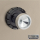 RETROSOUND frontbedieningsknop, metaal, verchroomd