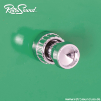 RETROSOUND achterste bedieningsring, verchroomd (paar)