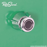 RETROSOUND achterste bedieningsring, verchroomd
