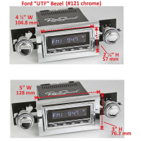 RETROSOUND montageframe "Univ. Ford bezel"